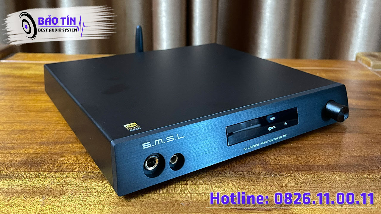 SMSL DL200: Bí quyết để có âm thanh chất lượng phòng thu tại nhà